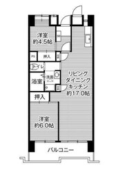 ビレッジハウス光南タワー1号棟の物件間取画像